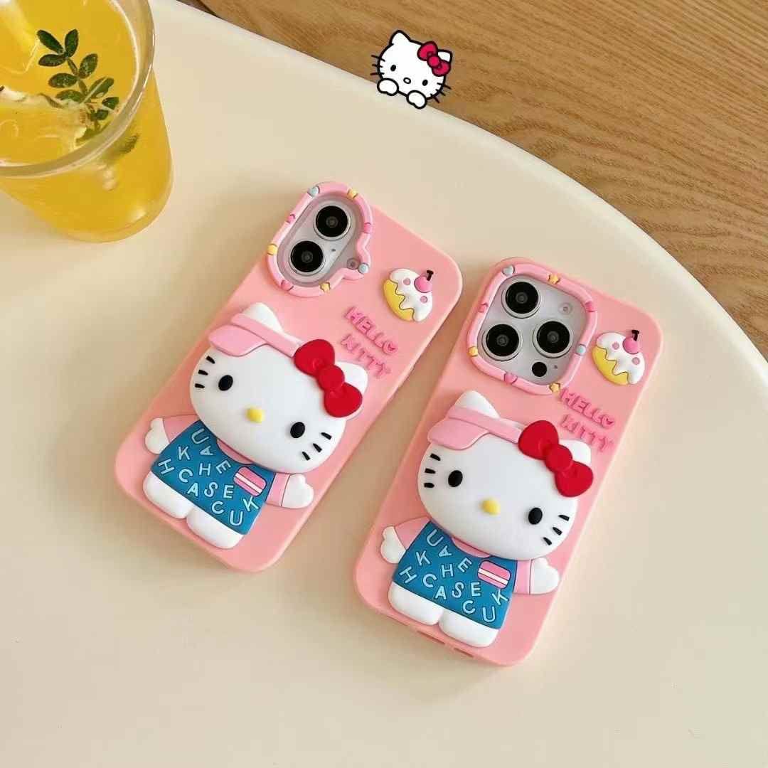 3D Hello Kitty Phone Case