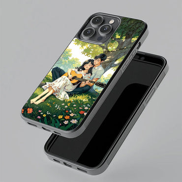 Strings of Love Glass Case Cover For Realme/Narzo