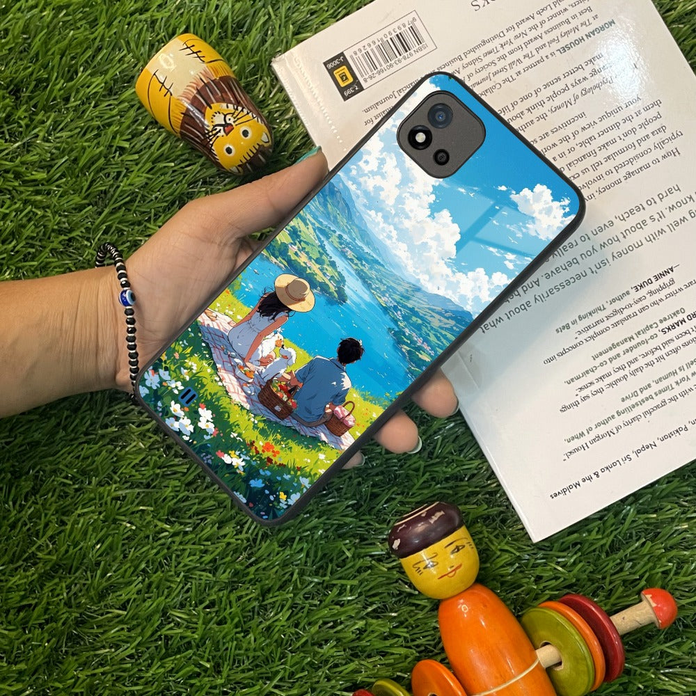 Lakeside Whimsy Glass Case Cover For Realme/Narzo