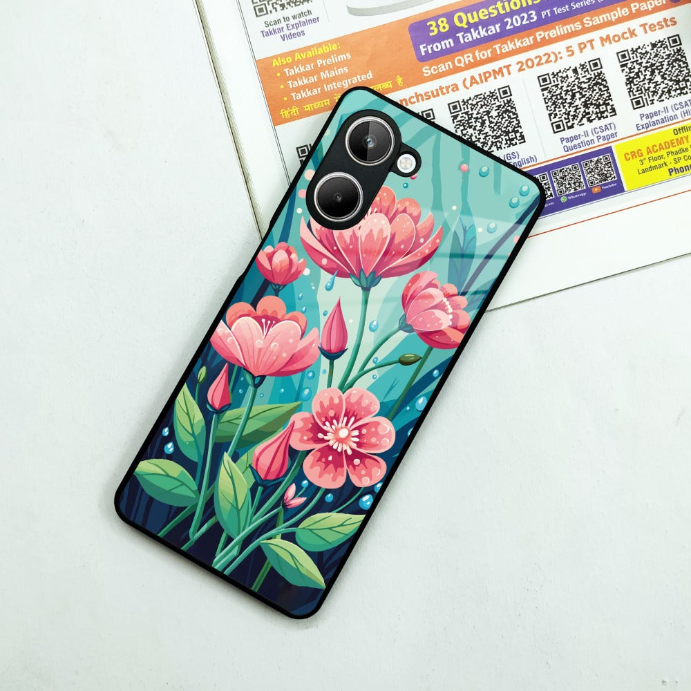 Tears of Spring Glass Case Cover For Realme/Narzo