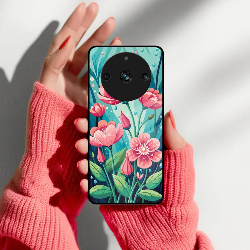 Tears of Spring Glass Case Cover For Realme/Narzo