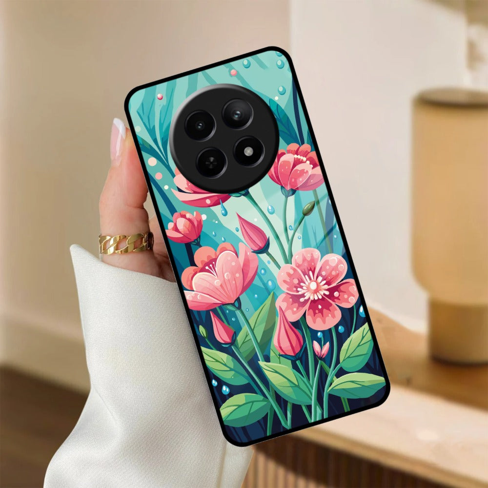Tears of Spring Glass Case Cover For Realme/Narzo