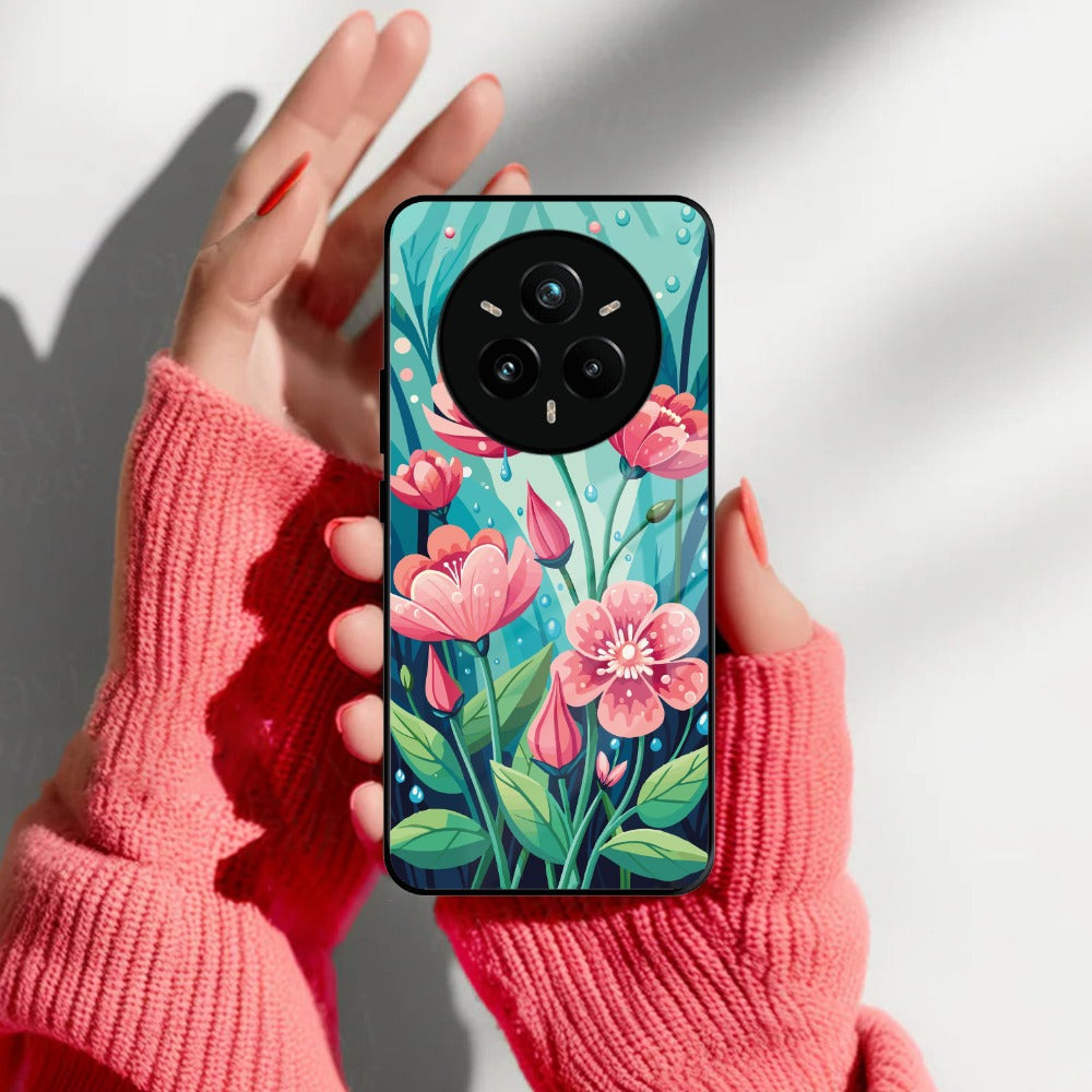 Tears of Spring Glass Case Cover For Realme/Narzo