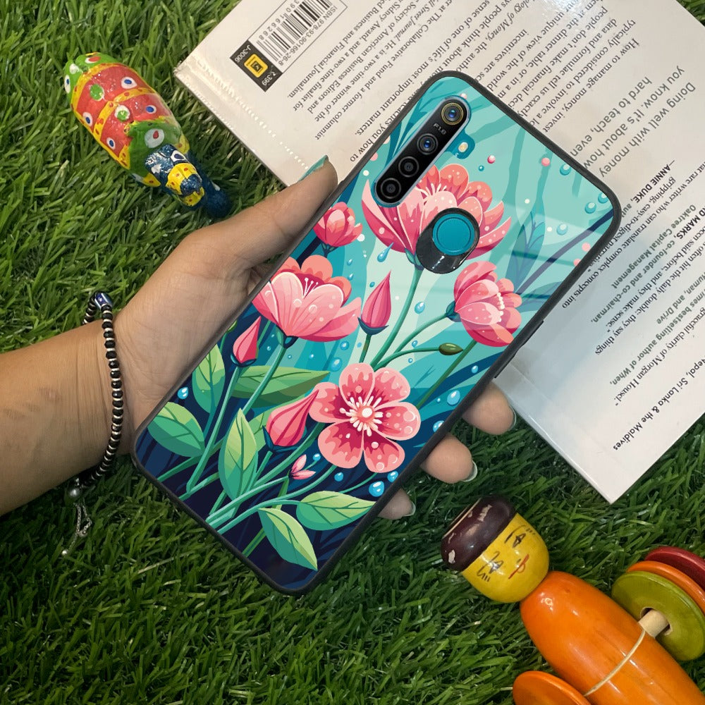 Tears of Spring Glass Case Cover For Realme/Narzo