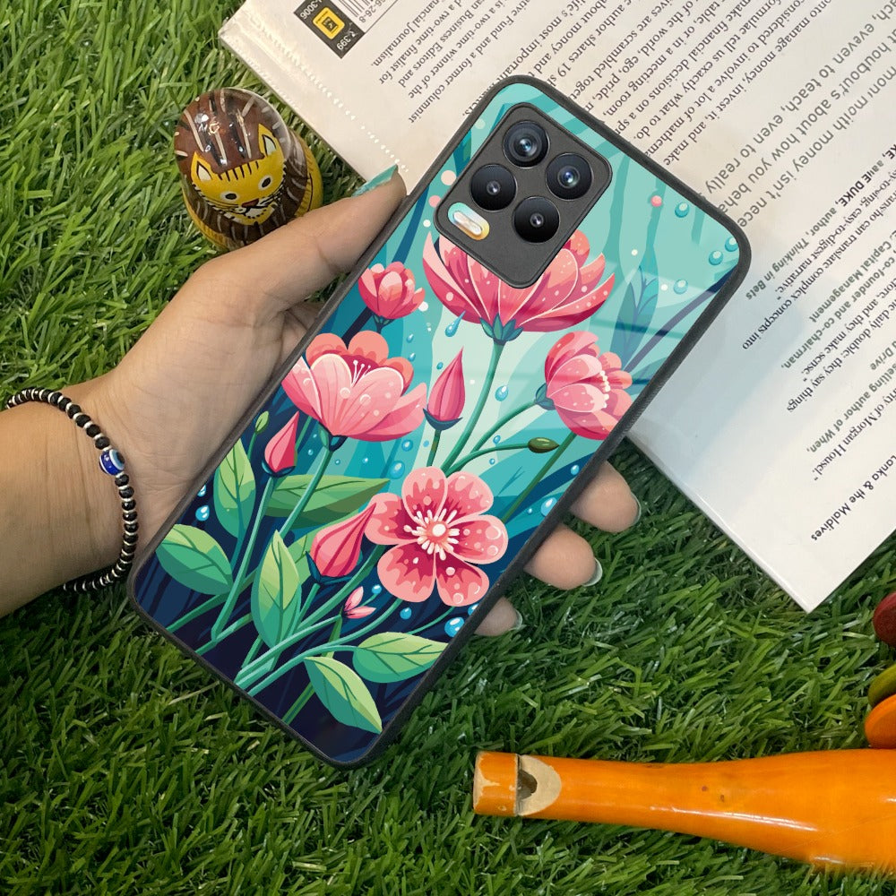 Tears of Spring Glass Case Cover For Realme/Narzo