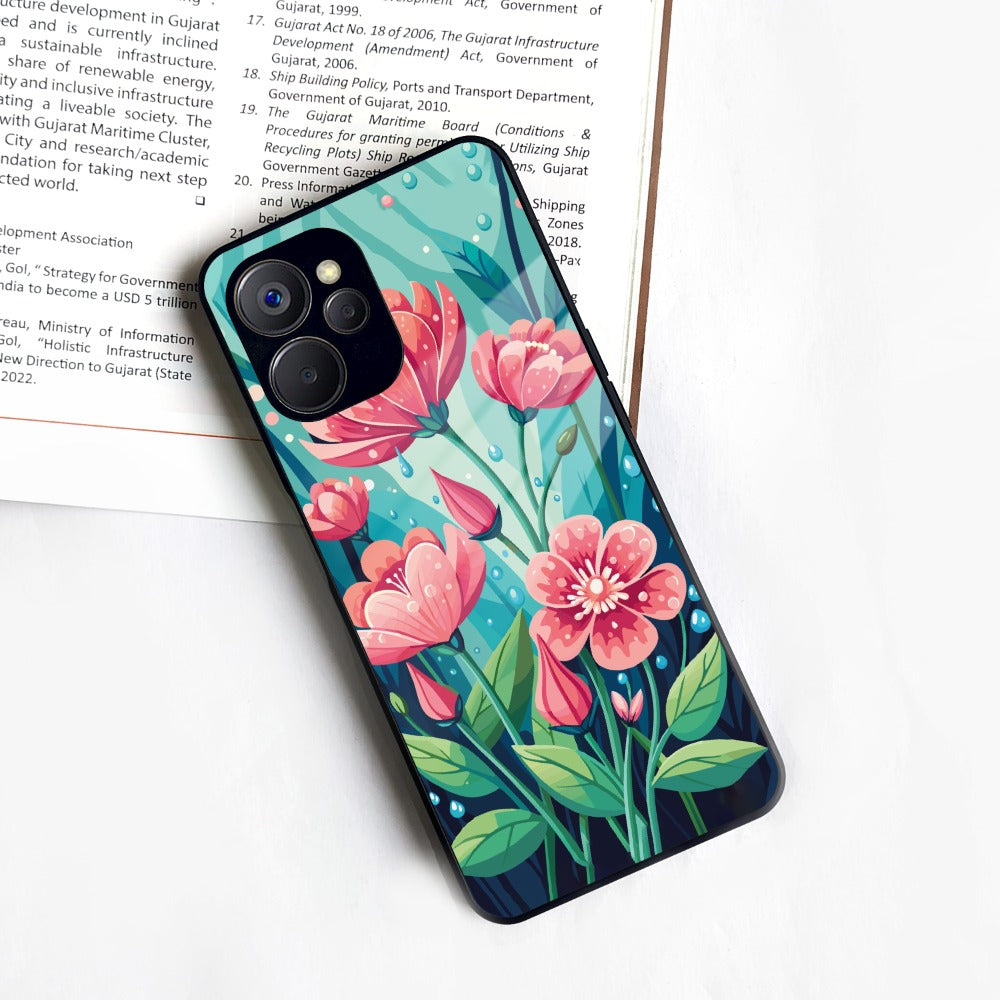 Tears of Spring Glass Case Cover For Realme/Narzo