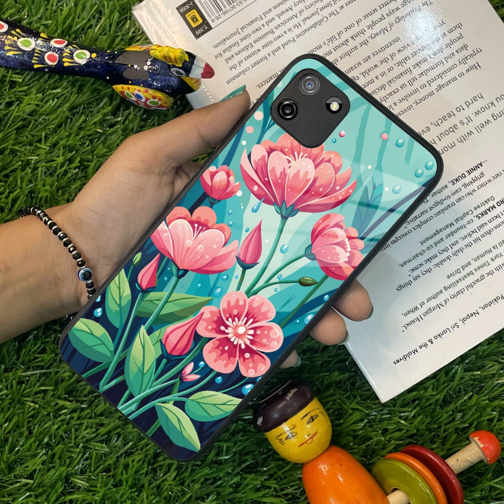 Tears of Spring Glass Case Cover For Realme/Narzo