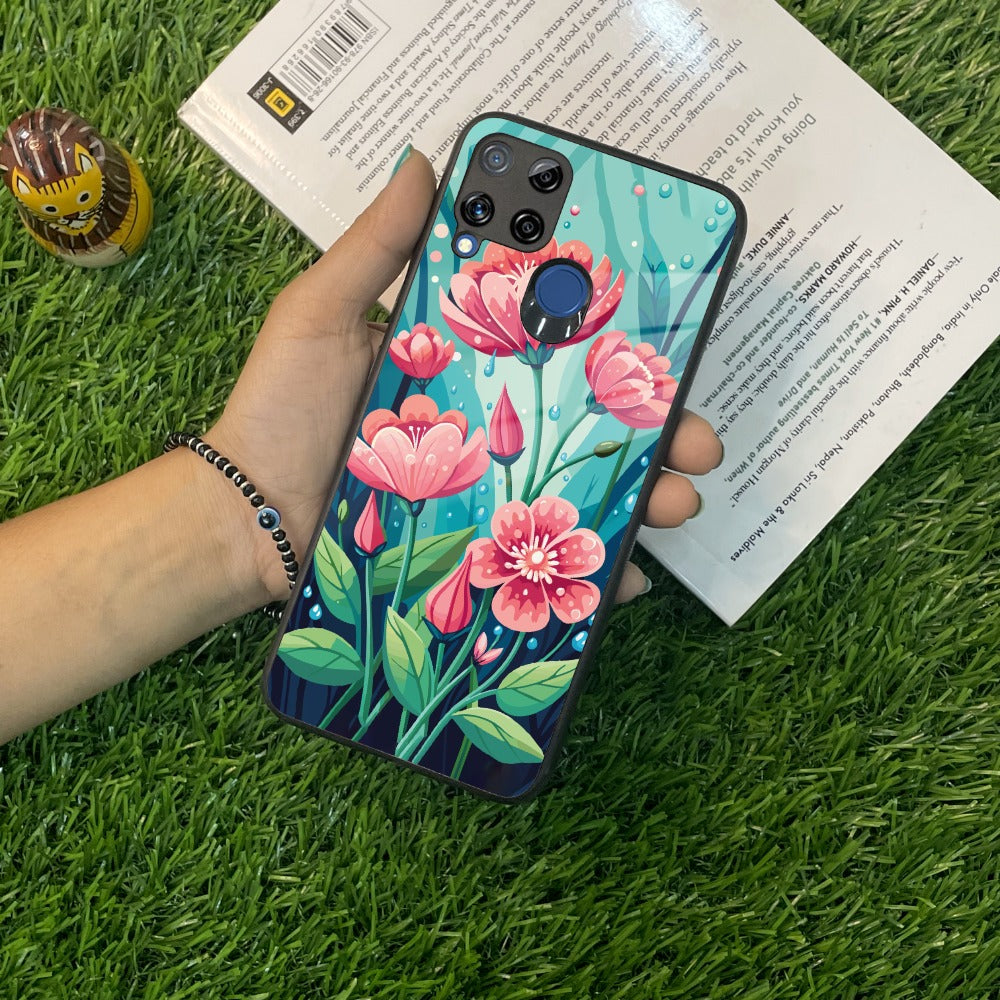Tears of Spring Glass Case Cover For Realme/Narzo