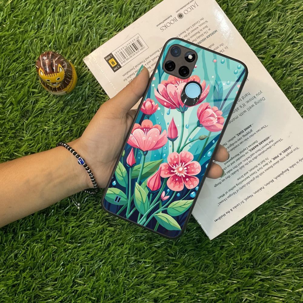 Tears of Spring Glass Case Cover For Realme/Narzo
