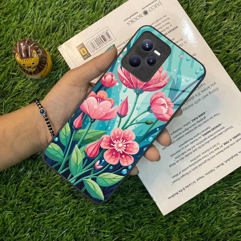 Tears of Spring Glass Case Cover For Realme/Narzo