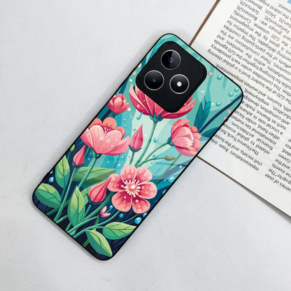 Tears of Spring Glass Case Cover For Realme/Narzo