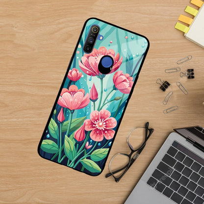 Tears of Spring Glass Case Cover For Realme/Narzo