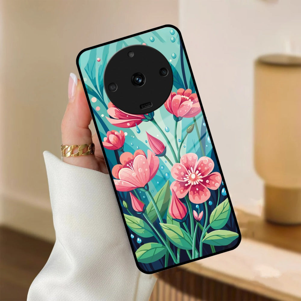 Tears of Spring Glass Case Cover For Realme/Narzo